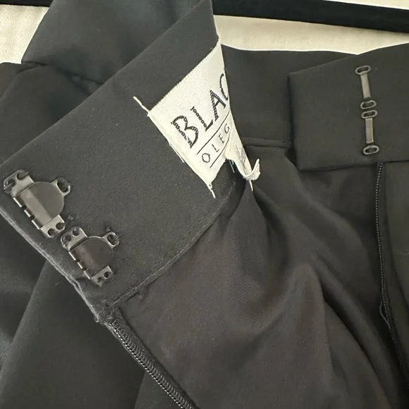 Vintage Neiman Marcus Formal Black Tie Maxi Skirt